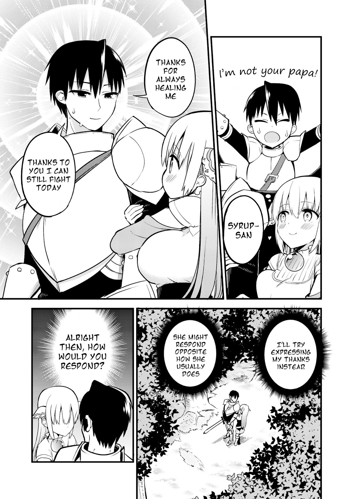 Shiro Madoushi Syrup-san Chapter 29 page 3 - Chapter 29: White Mage Syrup-san and Responses