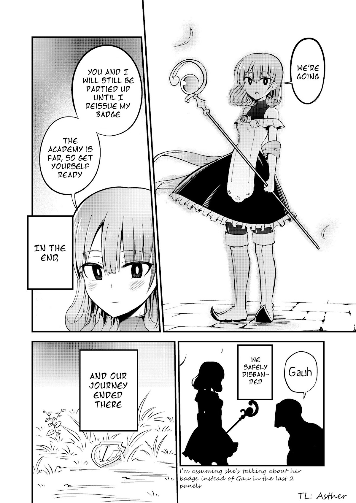 Shiro Madoushi Syrup-san Chapter 31 page 4 - Chapter 31: White Mage Chiffon and Adventure