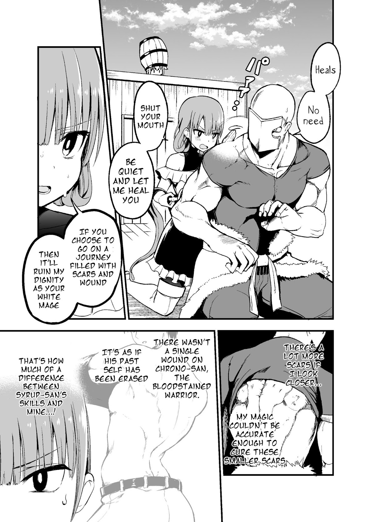 Shiro Madoushi Syrup-san Chapter 36 page 3 - Chapter 36: The White Mage and Respect