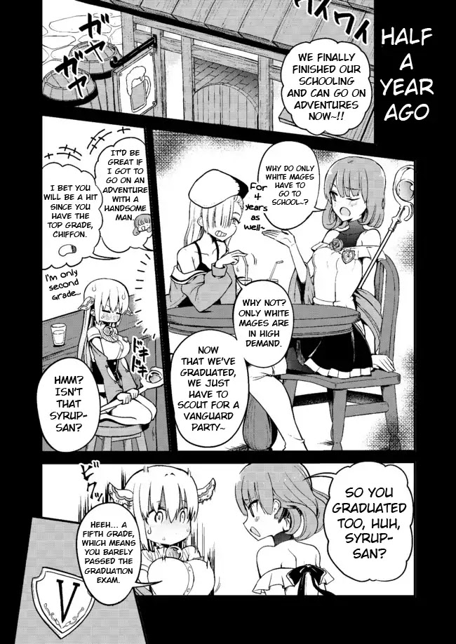 Shiro Madoushi Syrup-san Chapter 5 page 1 - Chapter 5: White Mage Syrup-san's Encounter ①