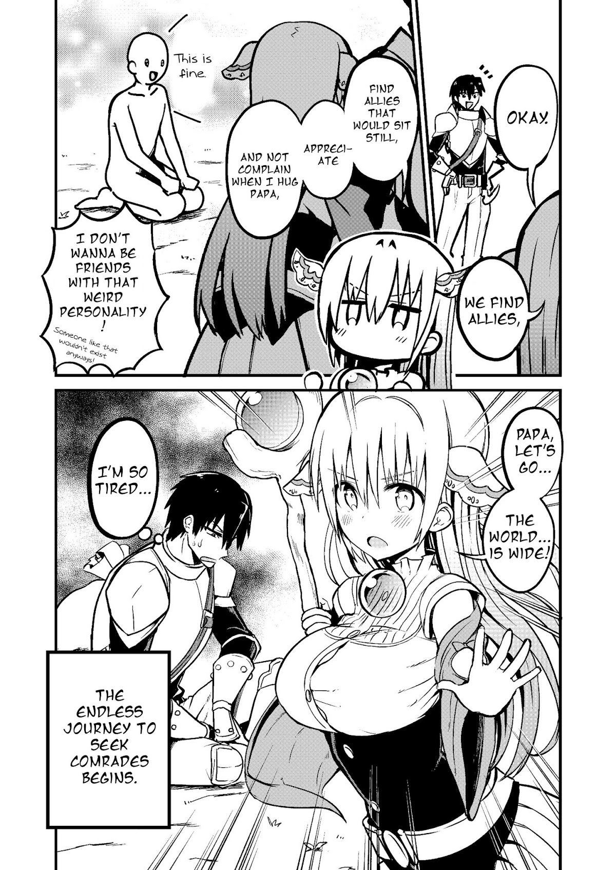 Shiro Madoushi Syrup-san Chapter 9 page 4 - Chapter 9: White Mage Syrup-san's Adventure