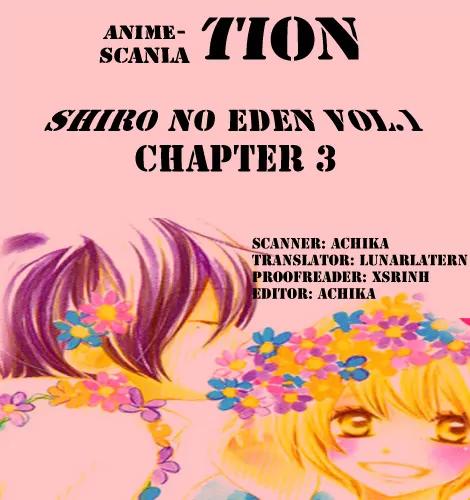 Shiro no Eden Chapter 3 page 1 - Chapter 3