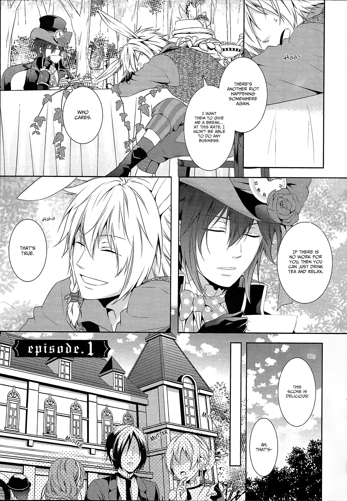 Shiro to Kuro no Alice Chapter 1 page 8 - Chapter 1