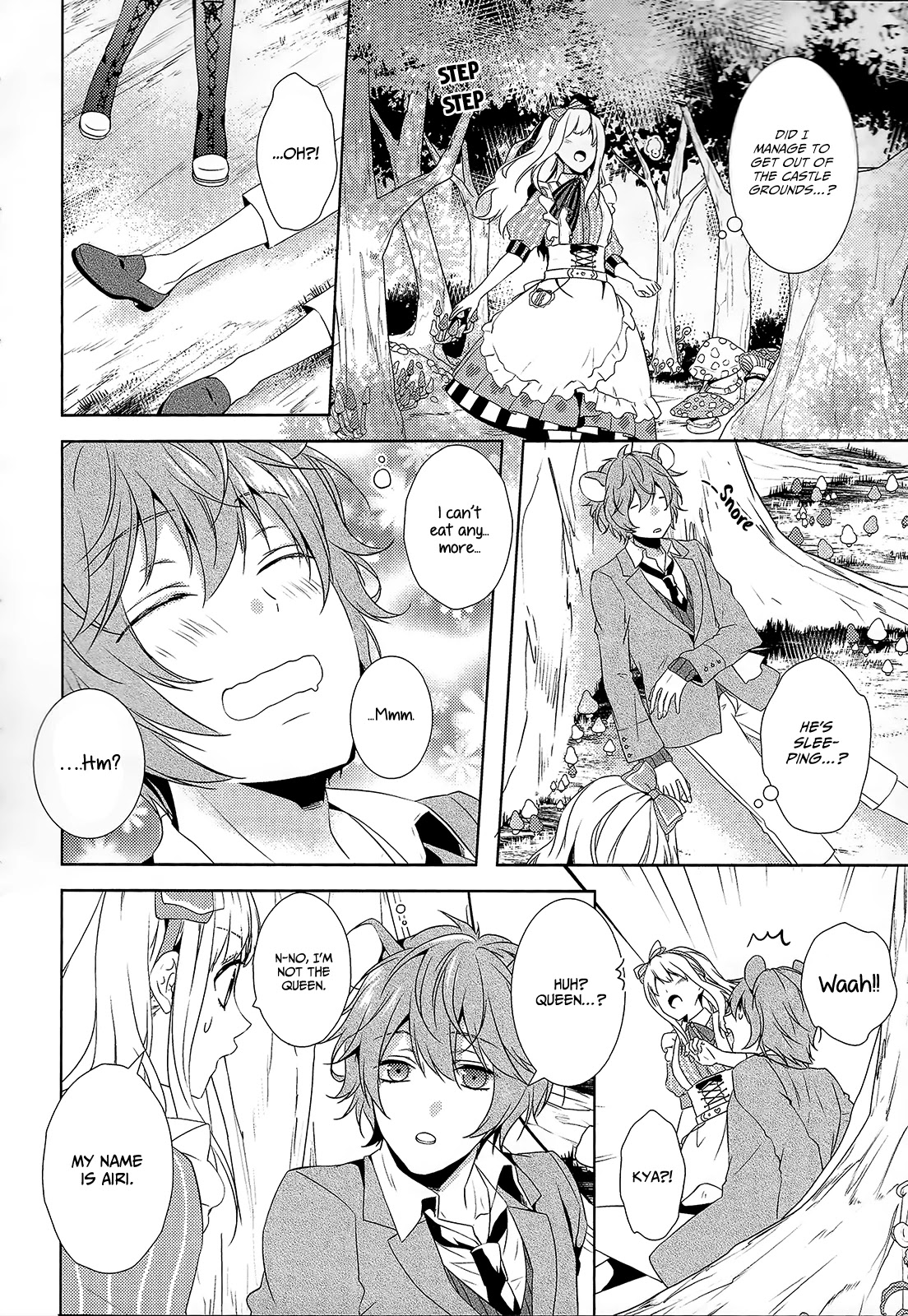 Shiro to Kuro no Alice Chapter 4 page 18 - Chapter 4