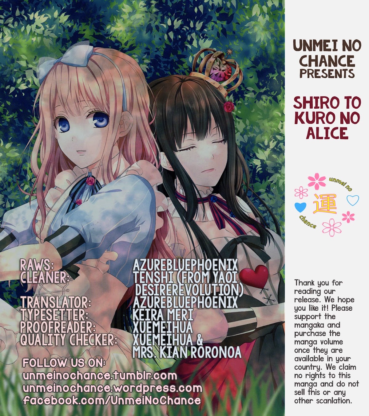 Shiro to Kuro no Alice Chapter 6 page 2 - Chapter 6