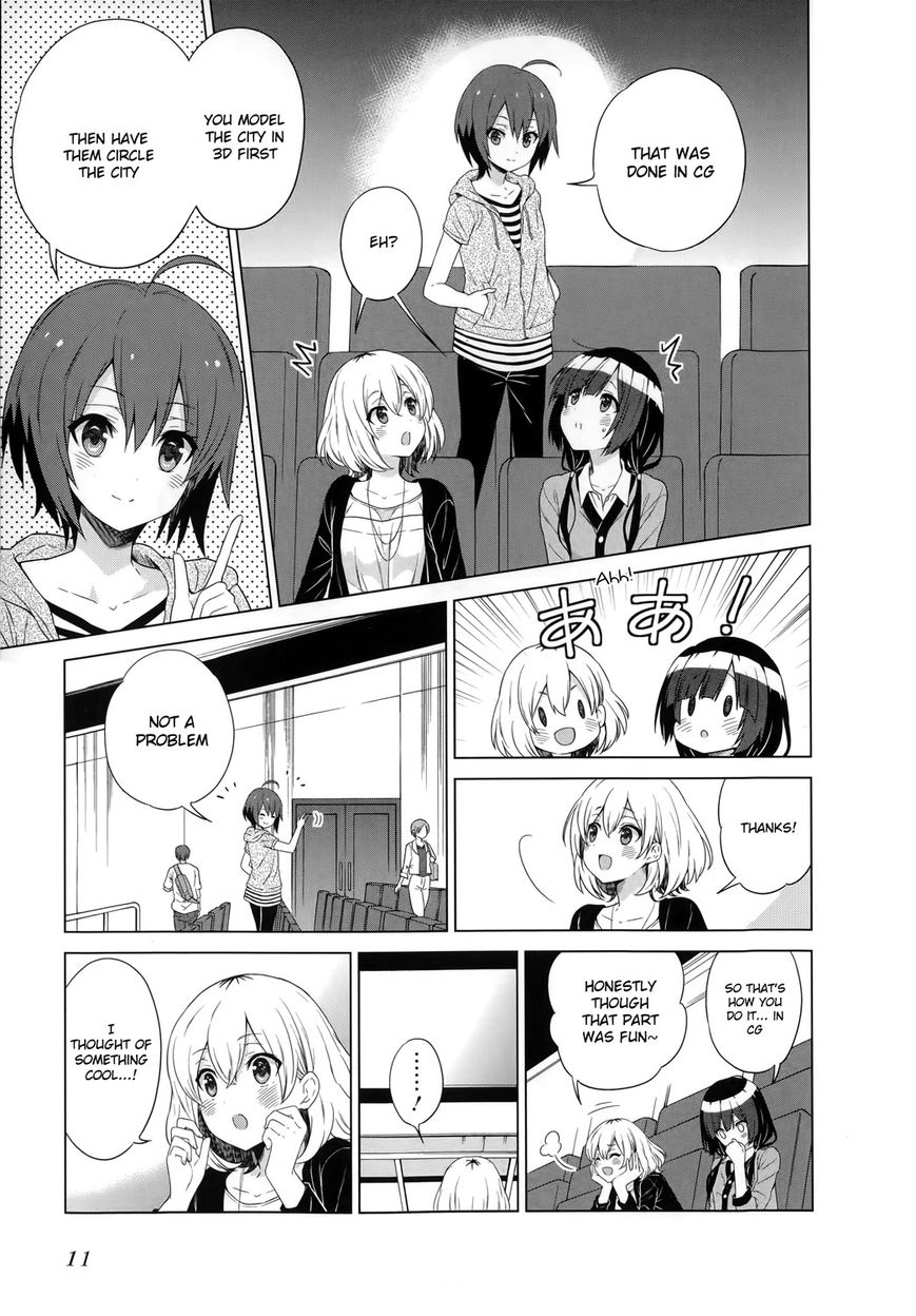 Shirobako - Ueyama Koukou Animation Doukoukai Chapter 1 page 15 - Chapter 1 : Miyamori