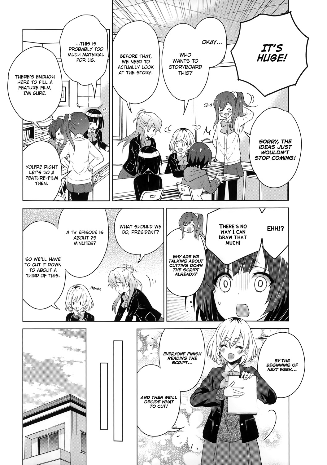 Shirobako - Ueyama Koukou Animation Doukoukai Chapter 2.2 page 15 - Chapter 2 v2 : We're Having Fun But...