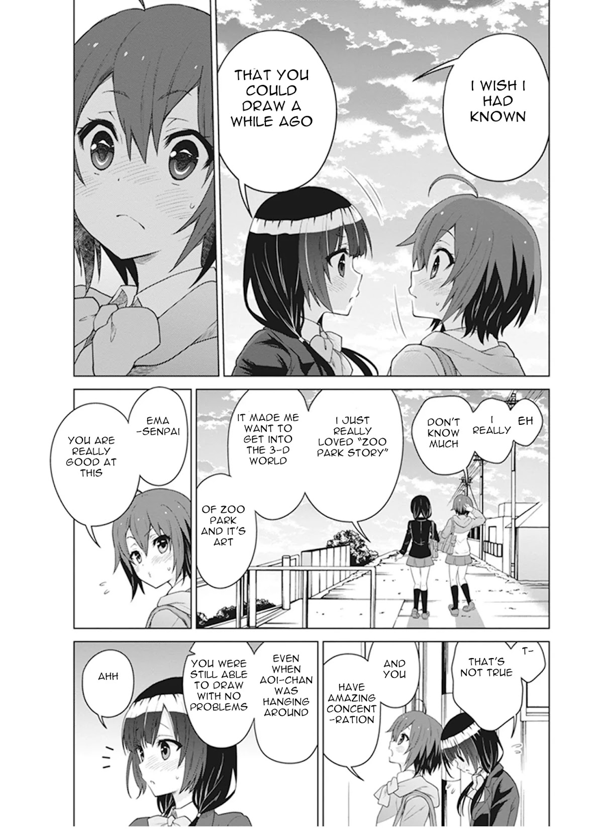 Shirobako - Ueyama Koukou Animation Doukoukai Chapter 3 page 14 - Chapter 3: I can't do it by myself.