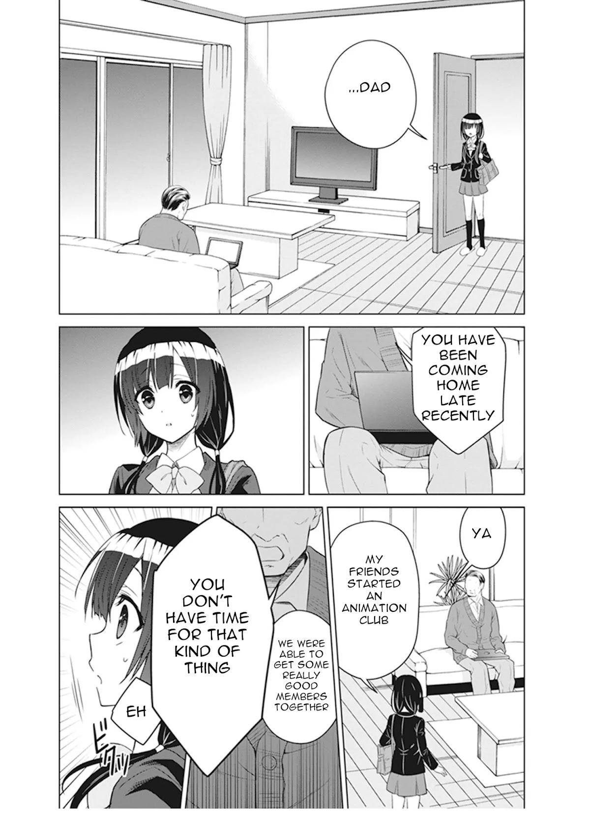 Shirobako - Ueyama Koukou Animation Doukoukai Chapter 3 page 17 - Chapter 3: I can't do it by myself.