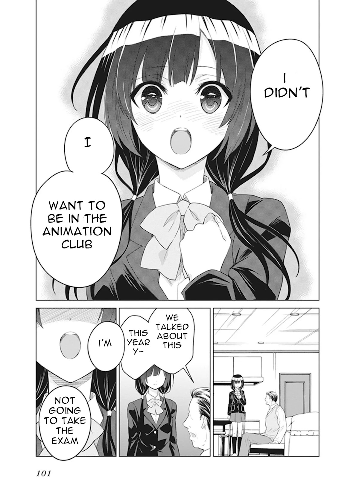 Shirobako - Ueyama Koukou Animation Doukoukai Chapter 3 page 27 - Chapter 3: I can't do it by myself.