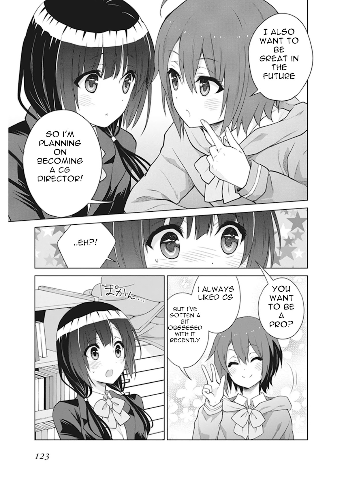 Shirobako - Ueyama Koukou Animation Doukoukai Chapter 4 page 13 - Chapter 4: It's tough but fun..