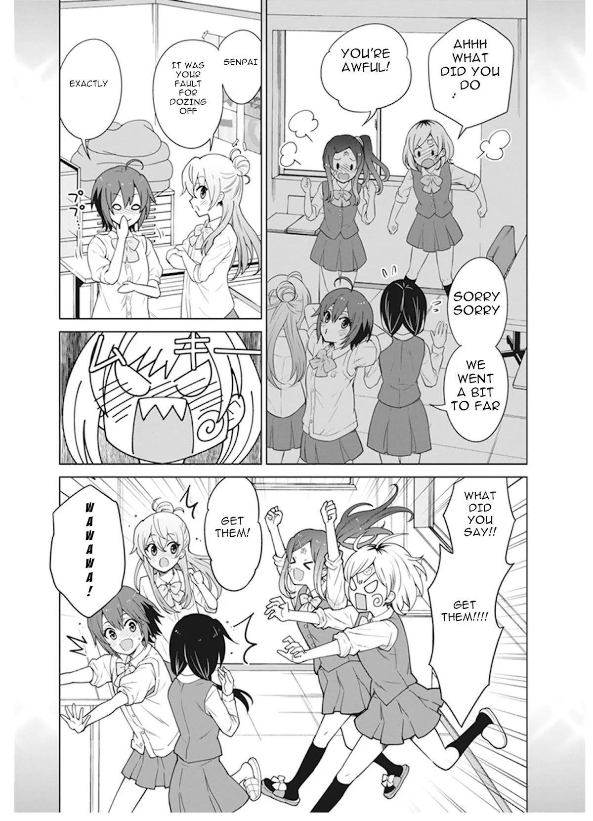 Shirobako - Ueyama Koukou Animation Doukoukai Chapter 4 page 25 - Chapter 4: It's tough but fun..