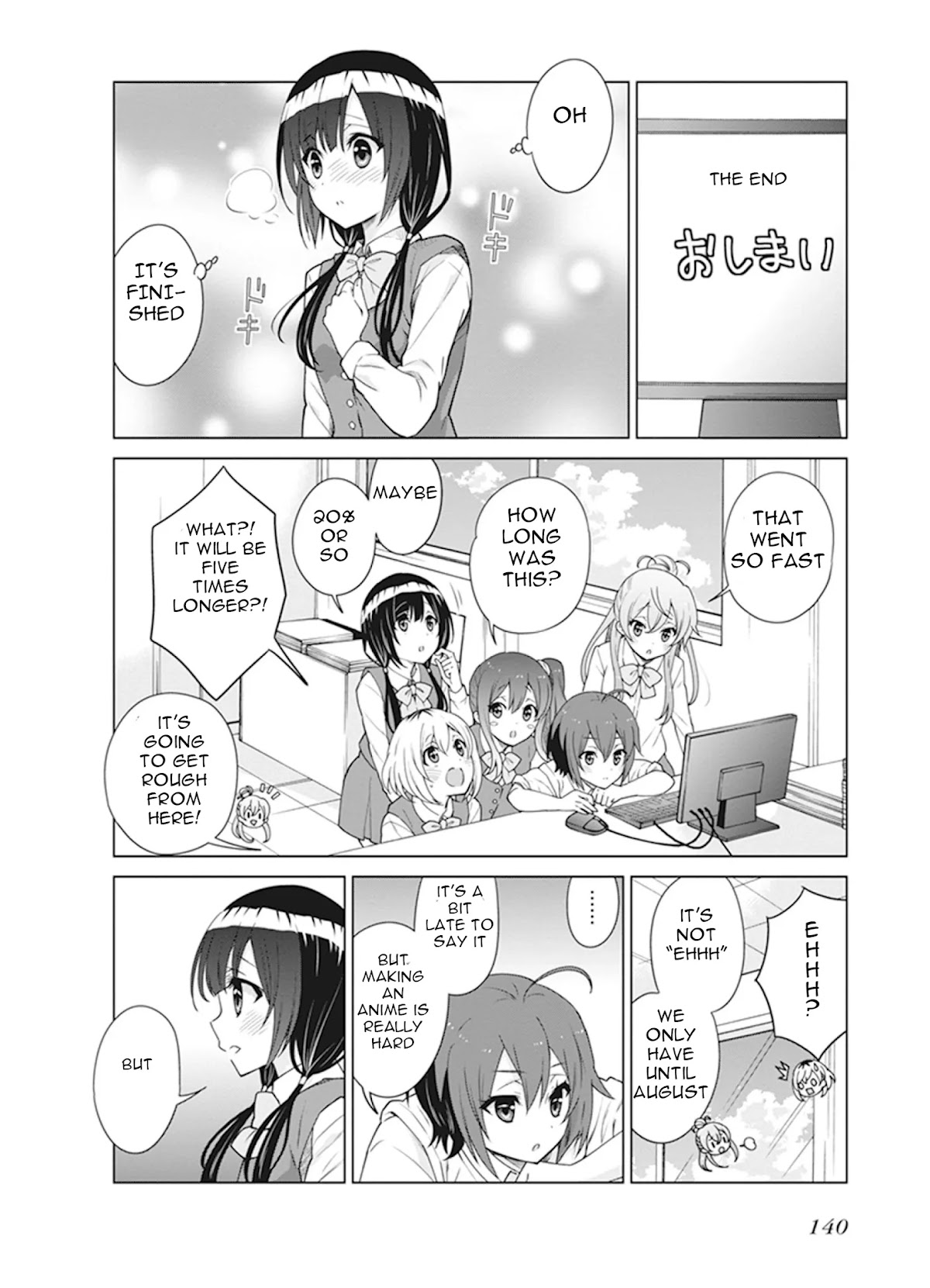 Shirobako - Ueyama Koukou Animation Doukoukai Chapter 4 page 30 - Chapter 4: It's tough but fun..