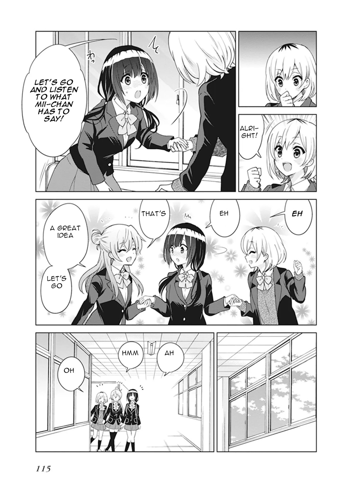 Shirobako - Ueyama Koukou Animation Doukoukai Chapter 4 page 5 - Chapter 4: It's tough but fun..