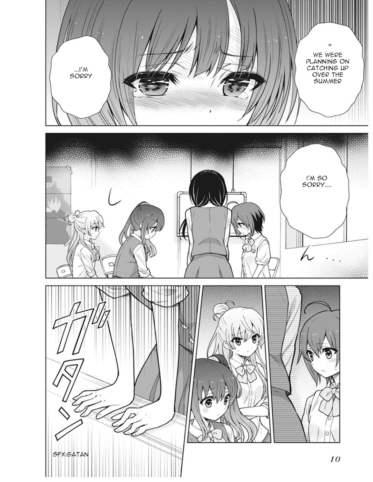 Shirobako - Ueyama Koukou Animation Doukoukai Chapter 5 page 12 - Chapter 5: I'm sad, scared, and happy