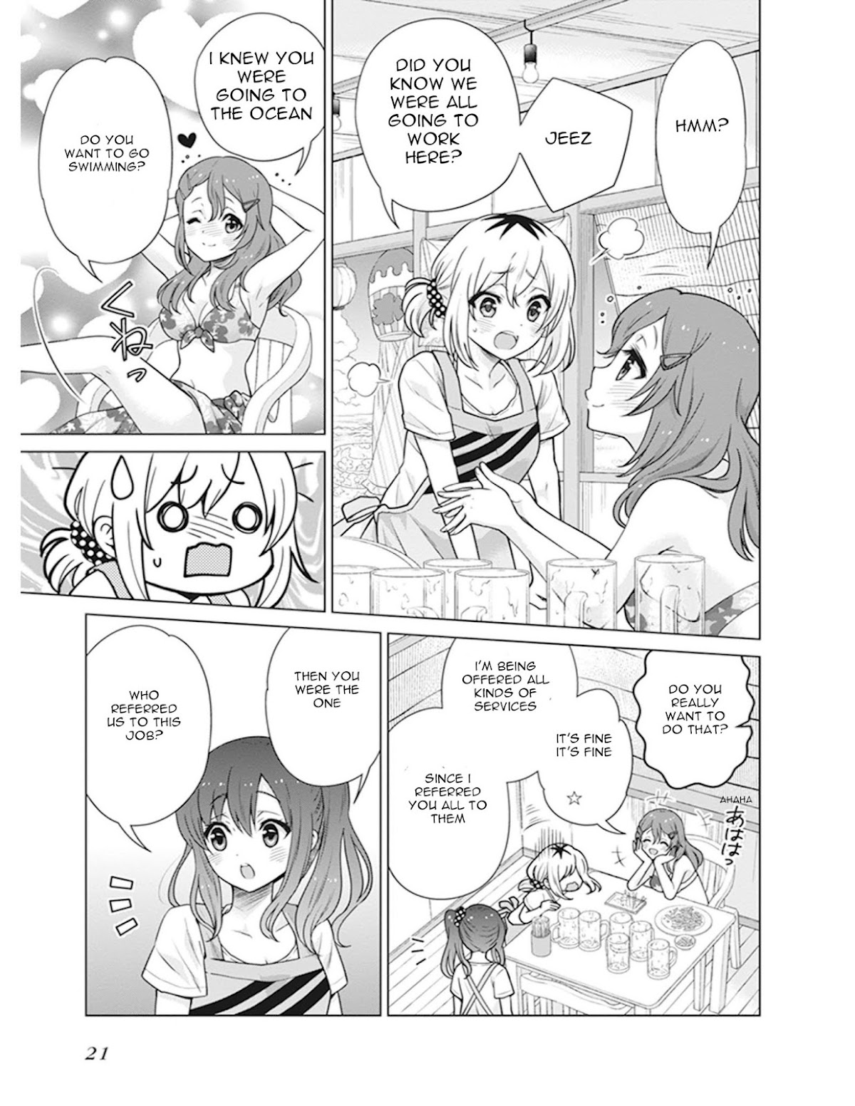 Shirobako - Ueyama Koukou Animation Doukoukai Chapter 5 page 23 - Chapter 5: I'm sad, scared, and happy