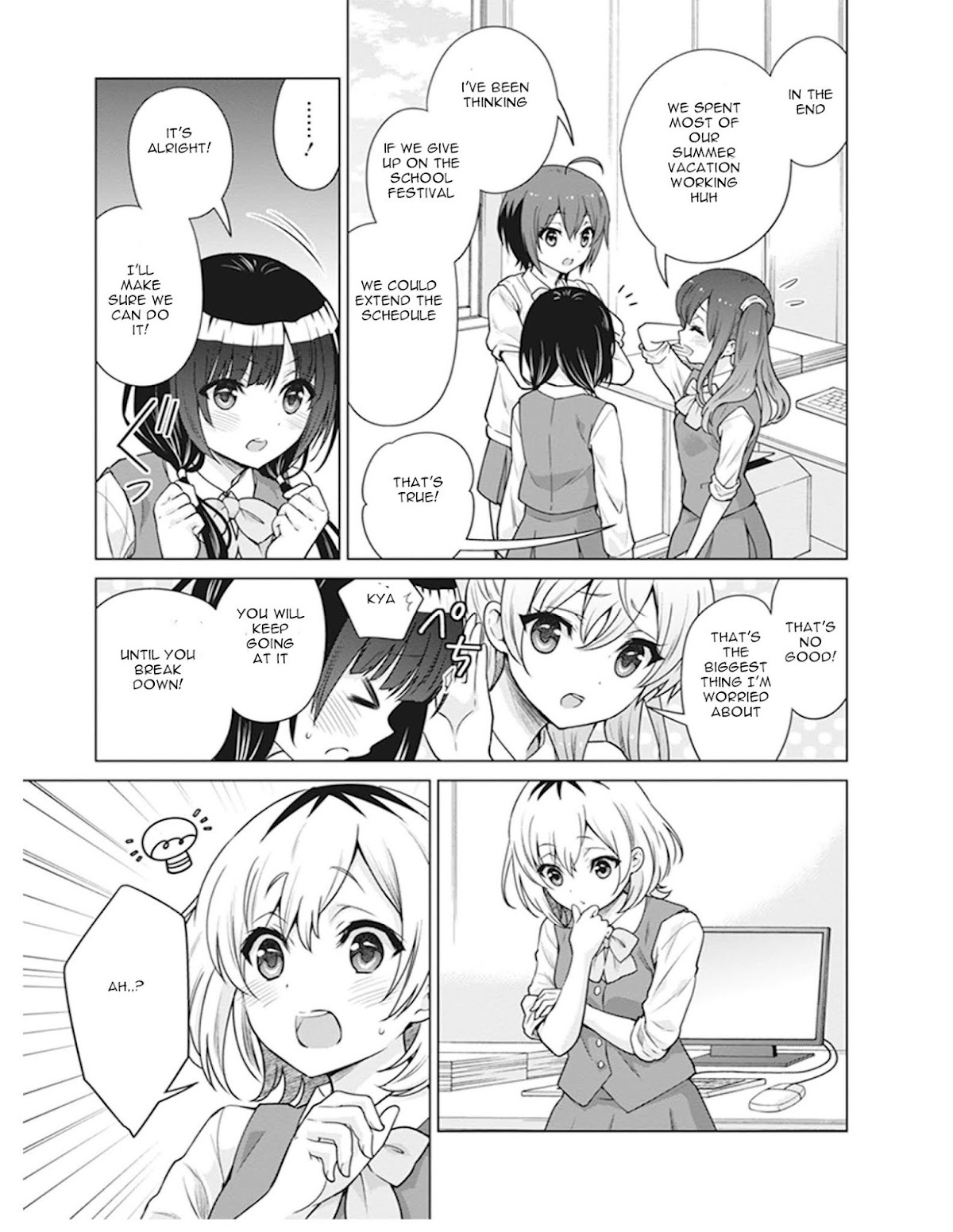 Shirobako - Ueyama Koukou Animation Doukoukai Chapter 5 page 37 - Chapter 5: I'm sad, scared, and happy