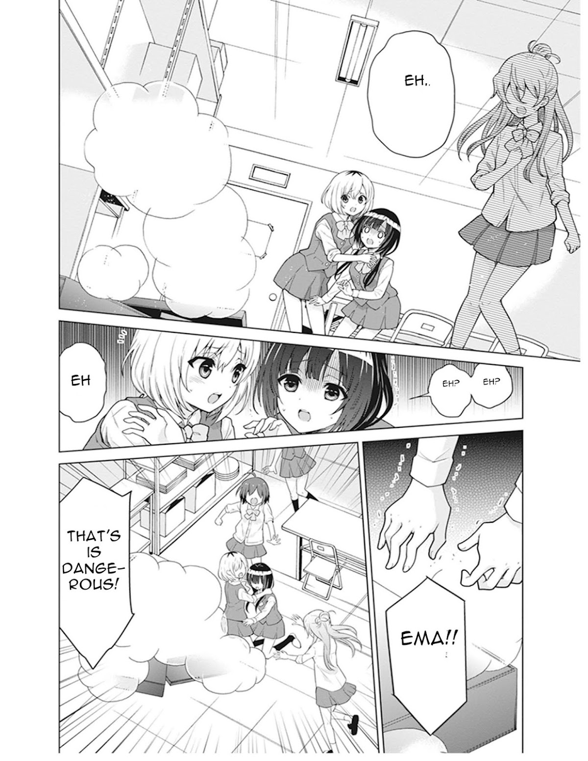 Shirobako - Ueyama Koukou Animation Doukoukai Chapter 5 page 5 - Chapter 5: I'm sad, scared, and happy
