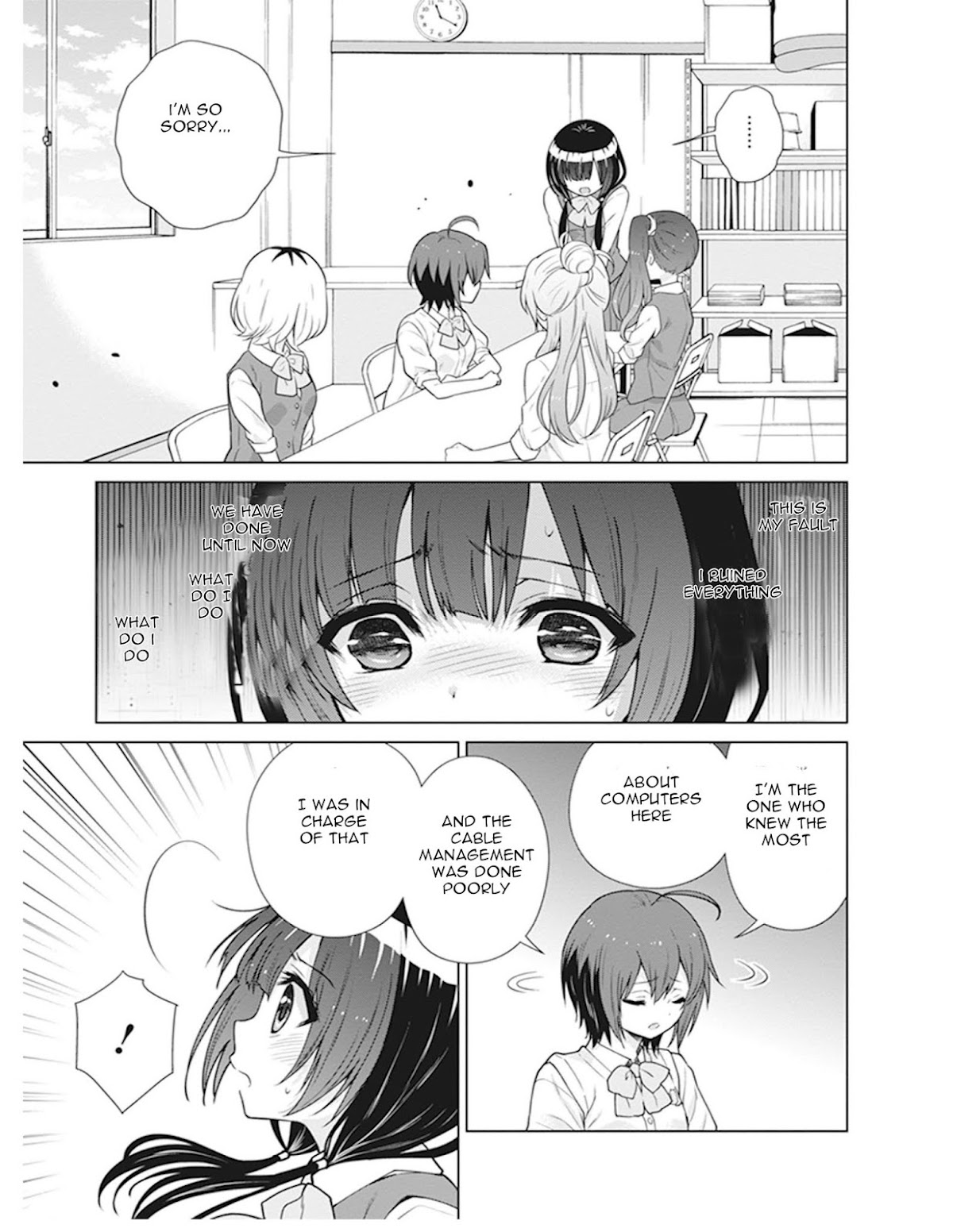 Shirobako - Ueyama Koukou Animation Doukoukai Chapter 5 page 9 - Chapter 5: I'm sad, scared, and happy