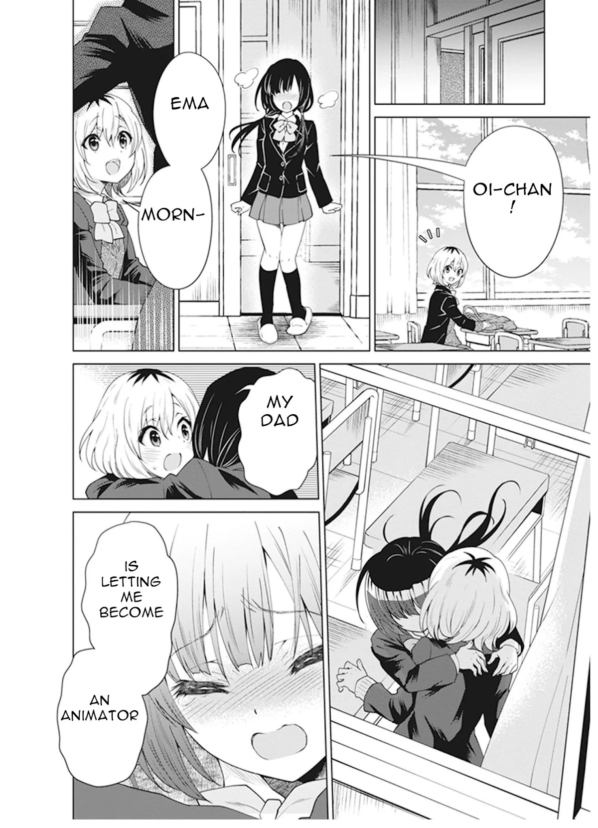 Shirobako - Ueyama Koukou Animation Doukoukai Chapter 7 page 10 - Chapter 7: I also didn't know about myself..