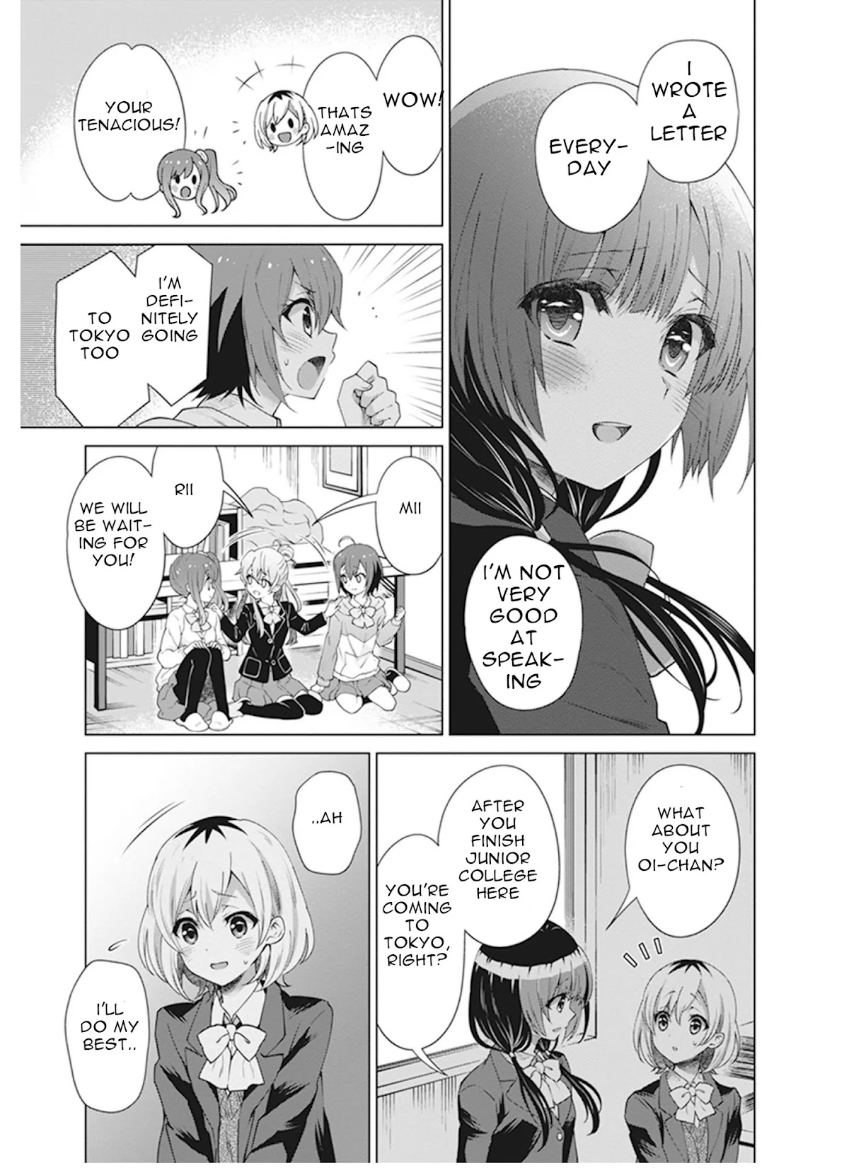 Shirobako - Ueyama Koukou Animation Doukoukai Chapter 7 page 13 - Chapter 7: I also didn't know about myself..