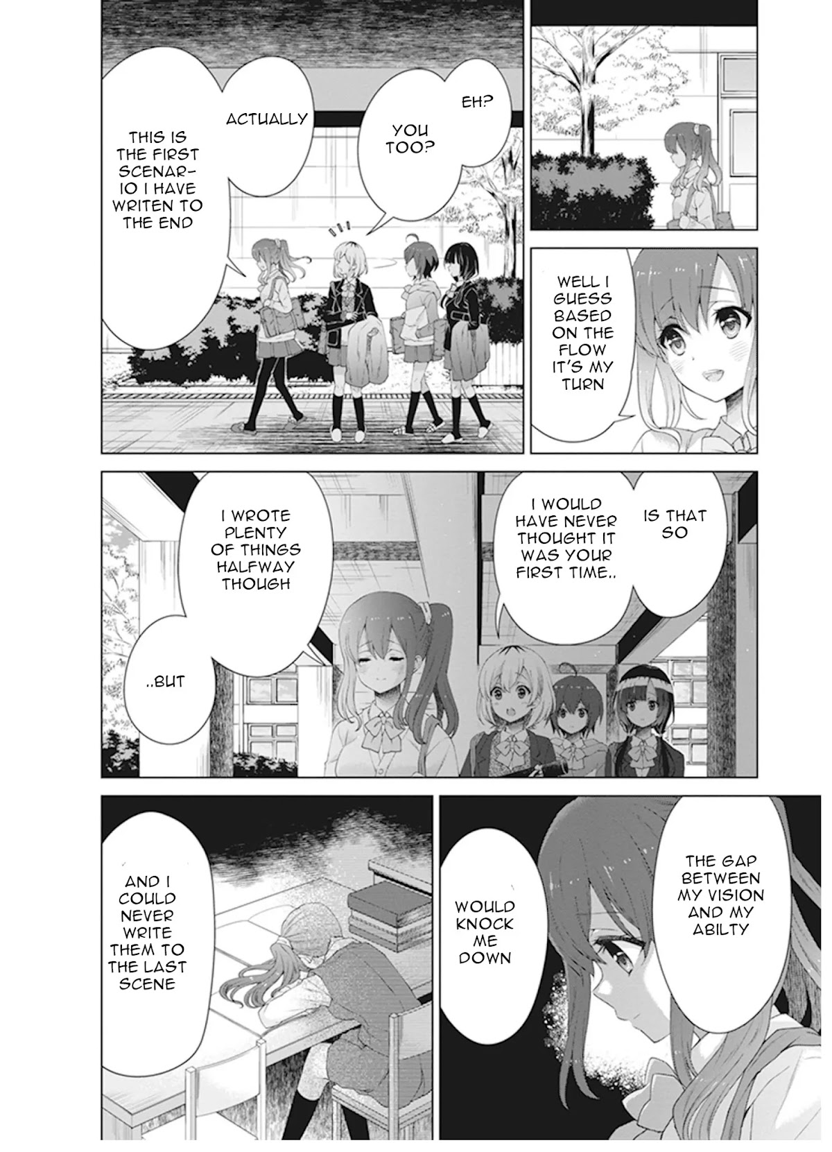 Shirobako - Ueyama Koukou Animation Doukoukai Chapter 8 page 14 - Chapter 8: Continuing.....to the end [END]