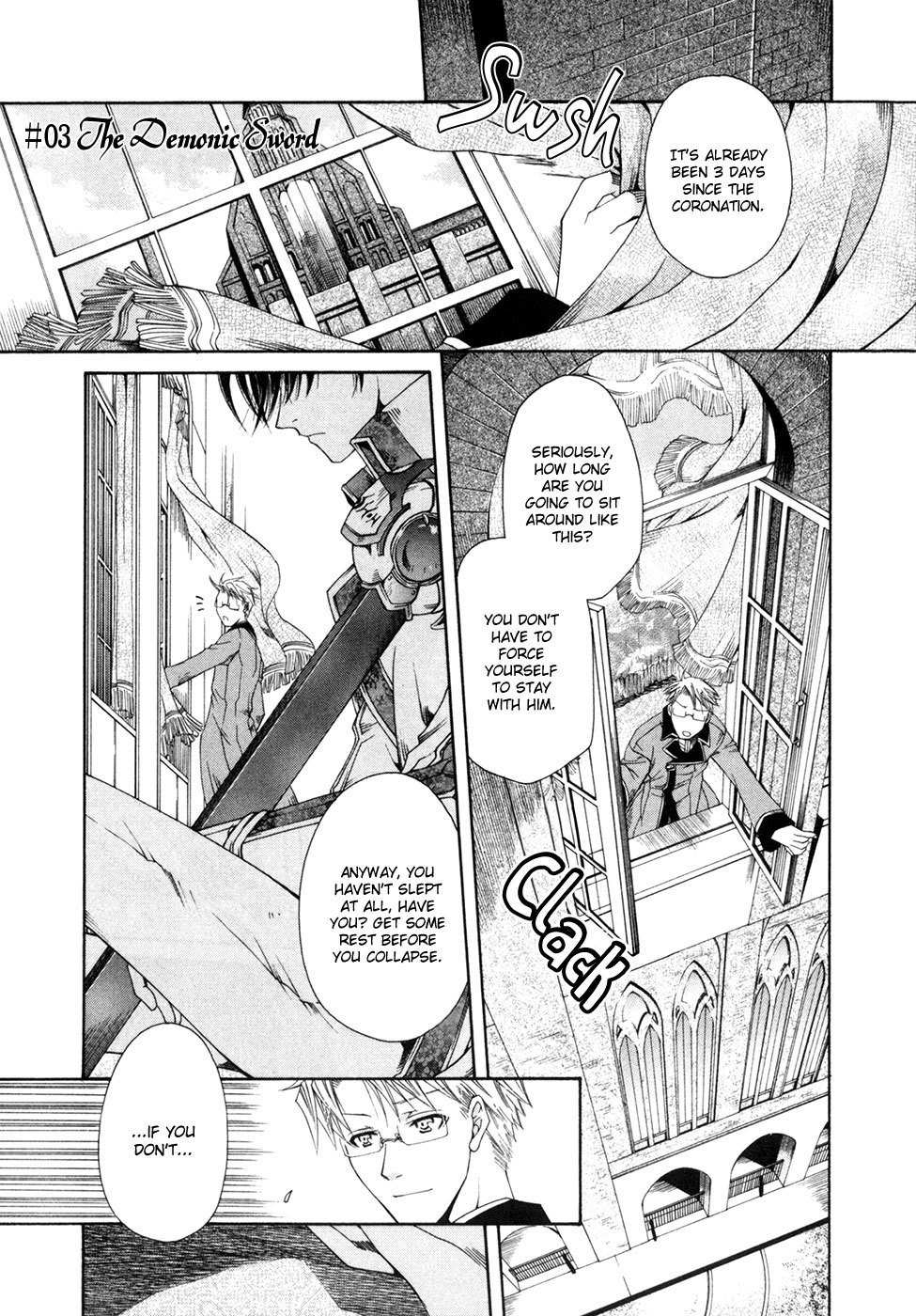 Shirogane no Ou - Fenrir Craft Chapter 3 page 2 - Chapter 3: The Demonic Sword