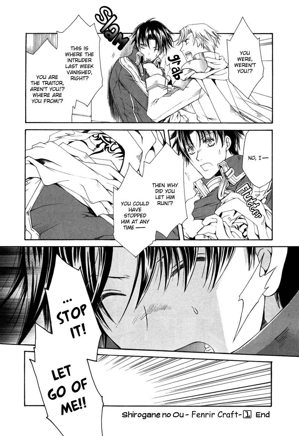 Shirogane no Ou - Fenrir Craft Chapter 7 page 25 - Chapter 7: Mistake