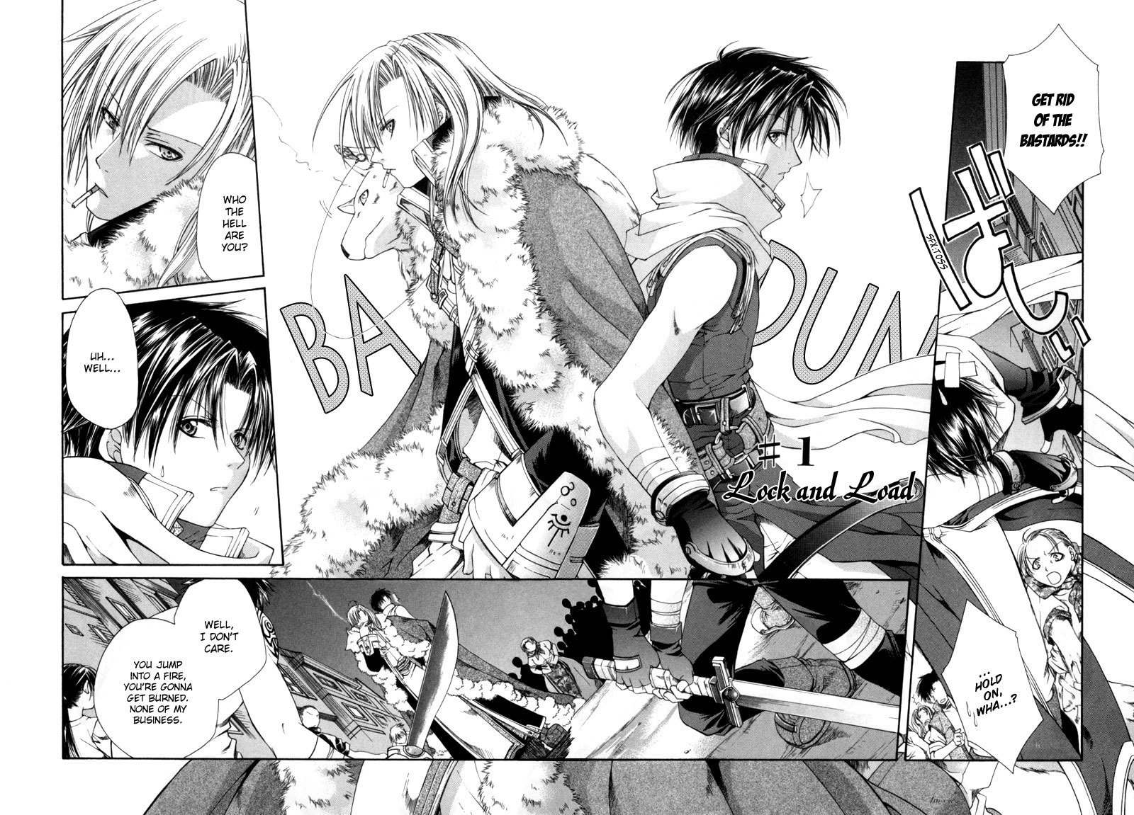 Shirogane no Ou Chapter 1 page 8 - Chapter 1: Lock and Load