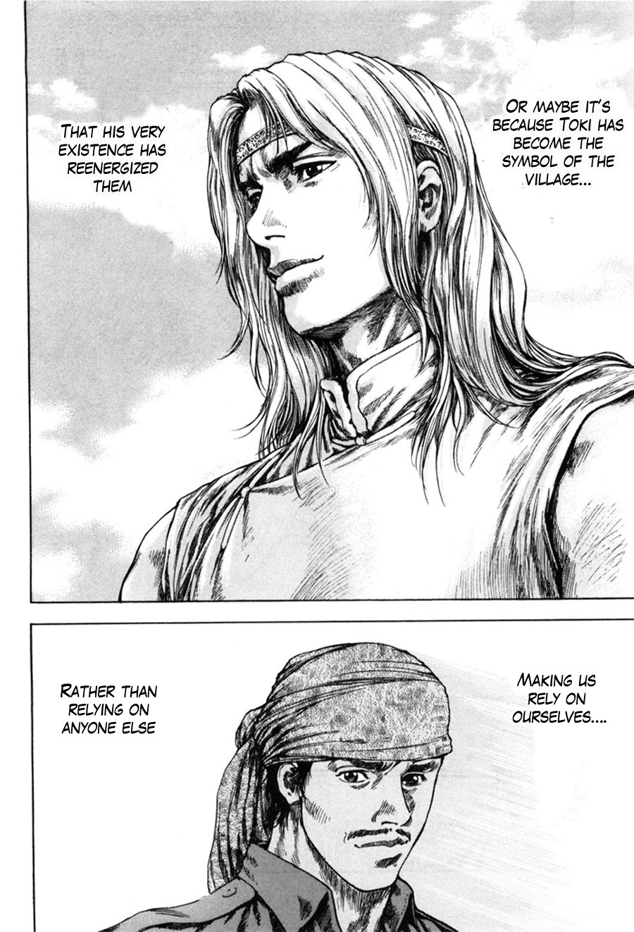Shirogane no Seija - Hokuto no Ken Toki Gaiden Chapter 11 page 10 - Chapter 11: Villains' Smiles