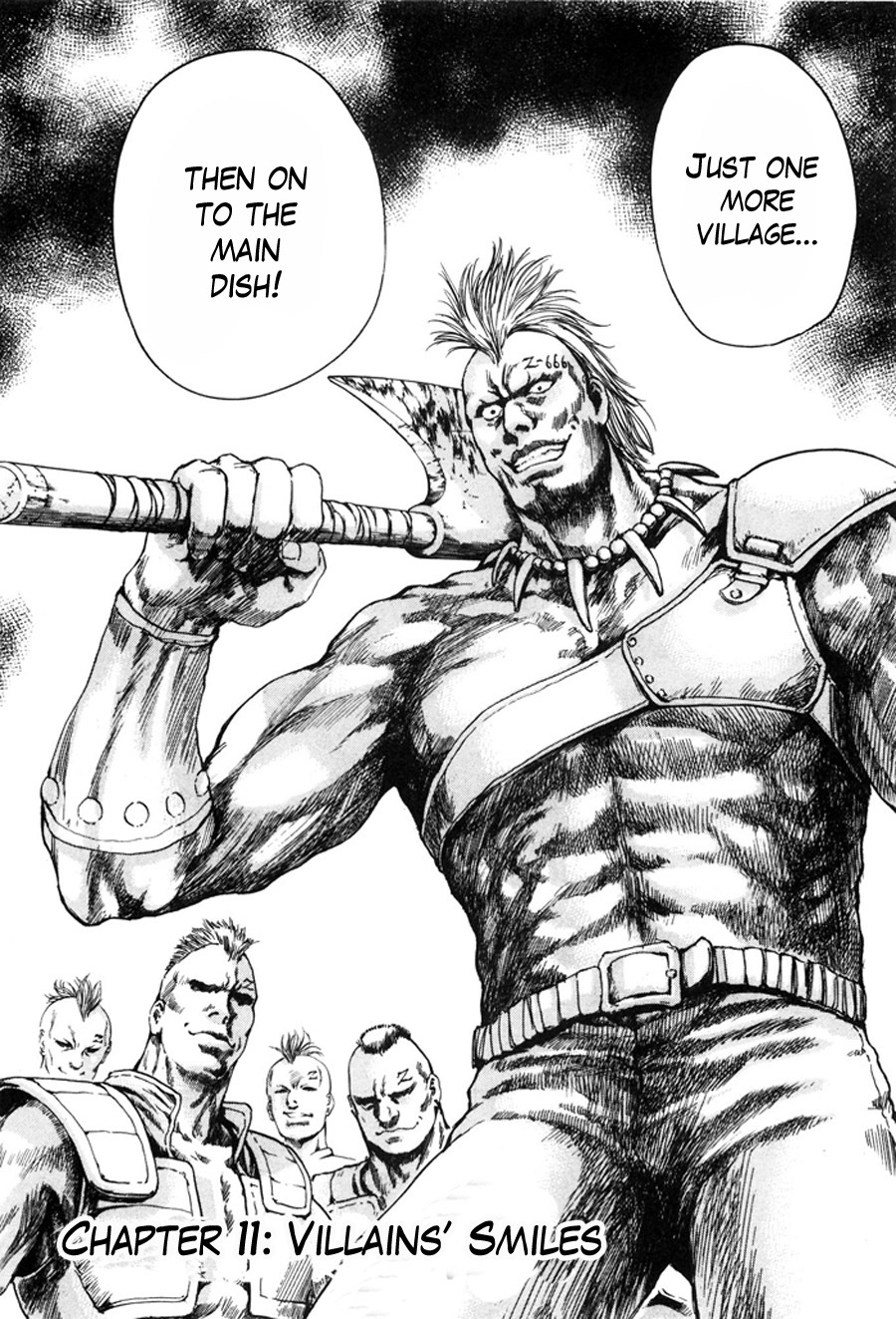 Shirogane no Seija - Hokuto no Ken Toki Gaiden Chapter 11 page 2 - Chapter 11: Villains' Smiles