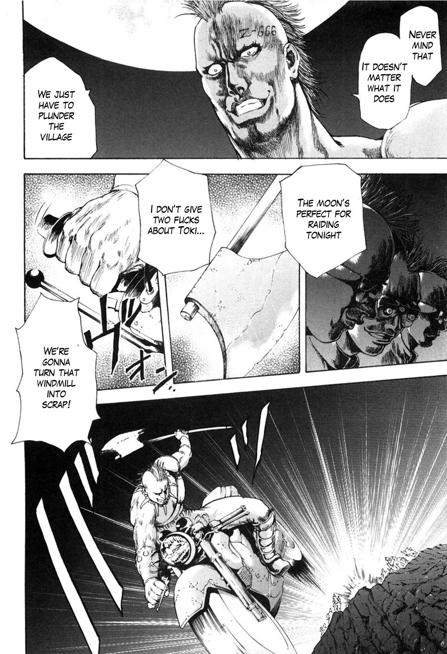 Shirogane no Seija - Hokuto no Ken Toki Gaiden Chapter 13 page 4 - Chapter 13: Residents' Wisdom