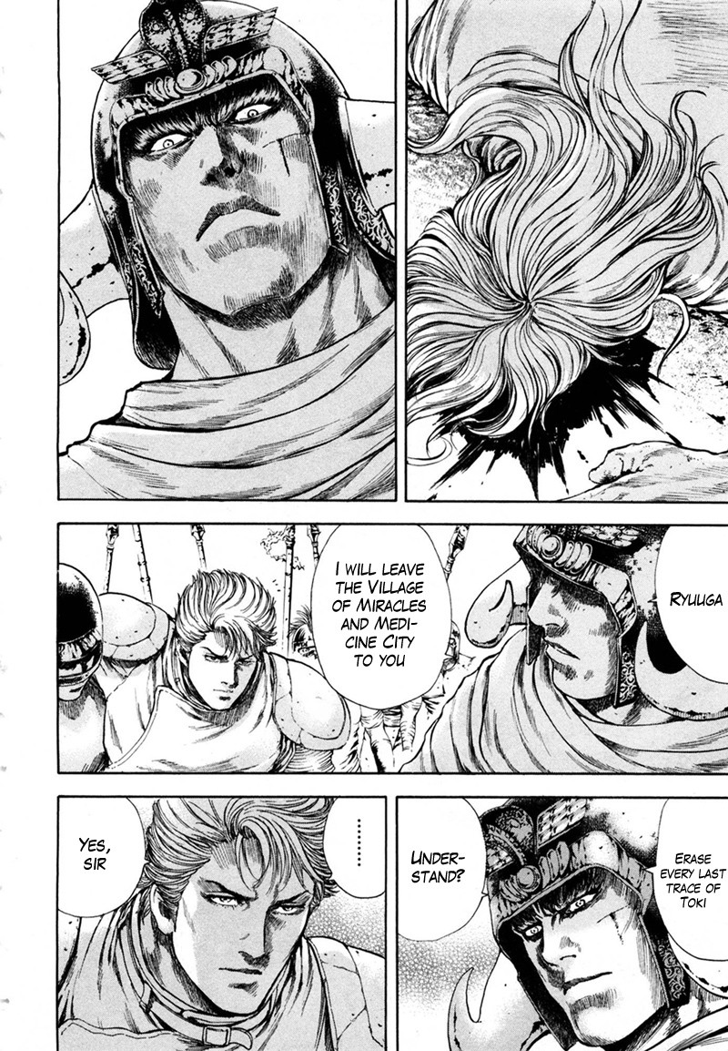 Shirogane no Seija - Hokuto no Ken Toki Gaiden Chapter 27 page 10 - Chapter 27: Demise of an Era