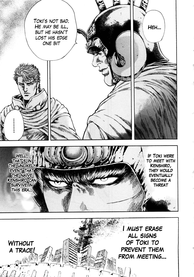 Shirogane no Seija - Hokuto no Ken Toki Gaiden Chapter 27 page 19 - Chapter 27: Demise of an Era