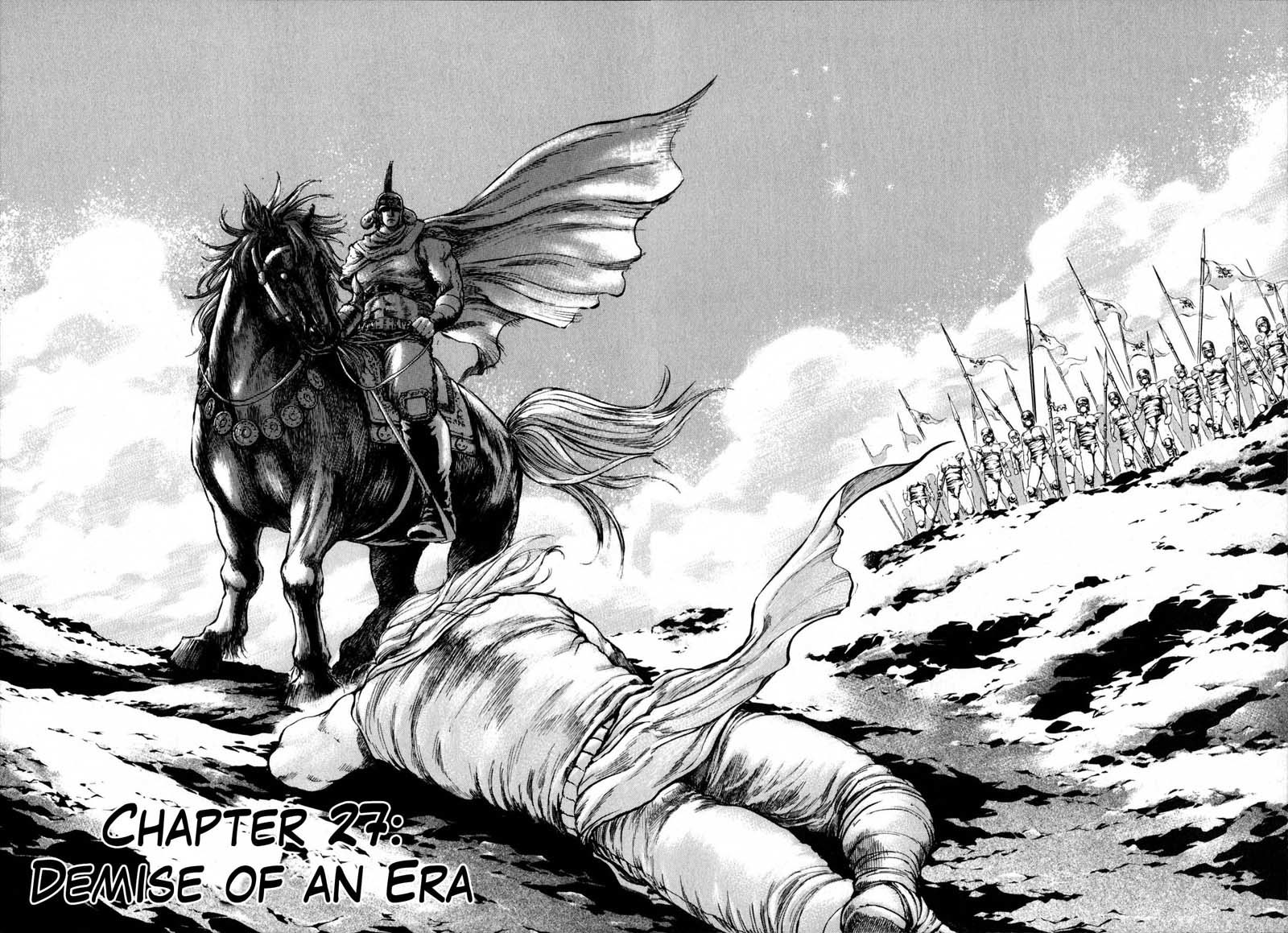 Shirogane no Seija - Hokuto no Ken Toki Gaiden Chapter 27 page 9 - Chapter 27: Demise of an Era