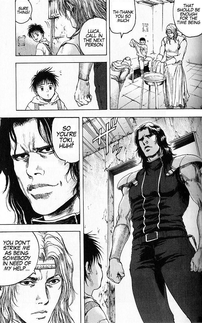 Shirogane no Seija - Hokuto no Ken Toki Gaiden Chapter 3 page 4 - Chapter 3: The Destiny of Hokuto