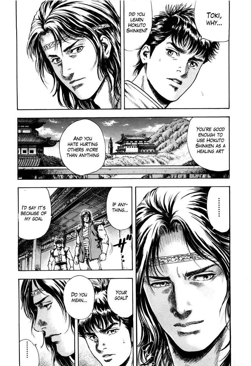 Shirogane no Seija - Hokuto no Ken Toki Gaiden Chapter 30 page 10 - Chapter 30: Tales of the Past: Invitation to Destiny