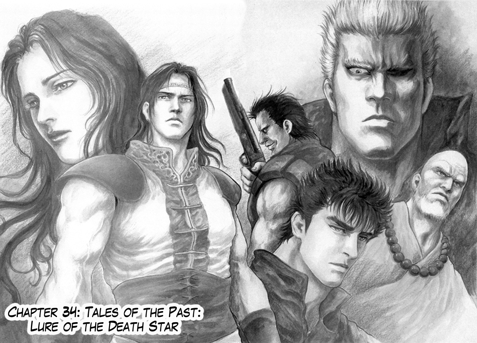 Shirogane no Seija - Hokuto no Ken Toki Gaiden Chapter 34 page 2 - Chapter 34: Tales of the Past: Lure of the Death Star