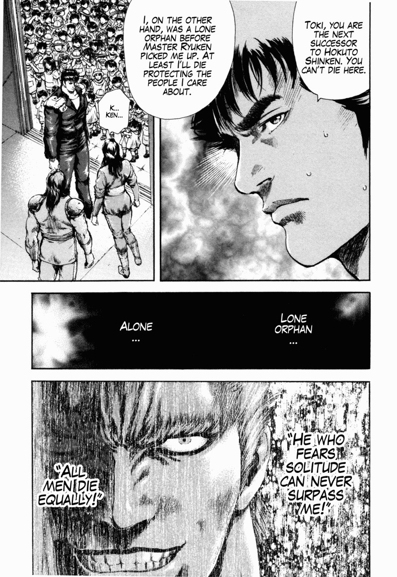 Shirogane no Seija - Hokuto no Ken Toki Gaiden Chapter 36 page 15 - Chapter 36: Tales of the Past: Choice of Death