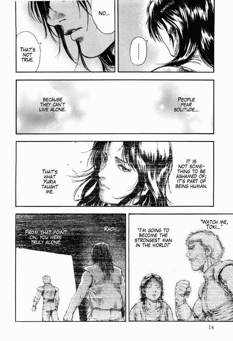 Shirogane no Seija - Hokuto no Ken Toki Gaiden Chapter 36 page 16 - Chapter 36: Tales of the Past: Choice of Death