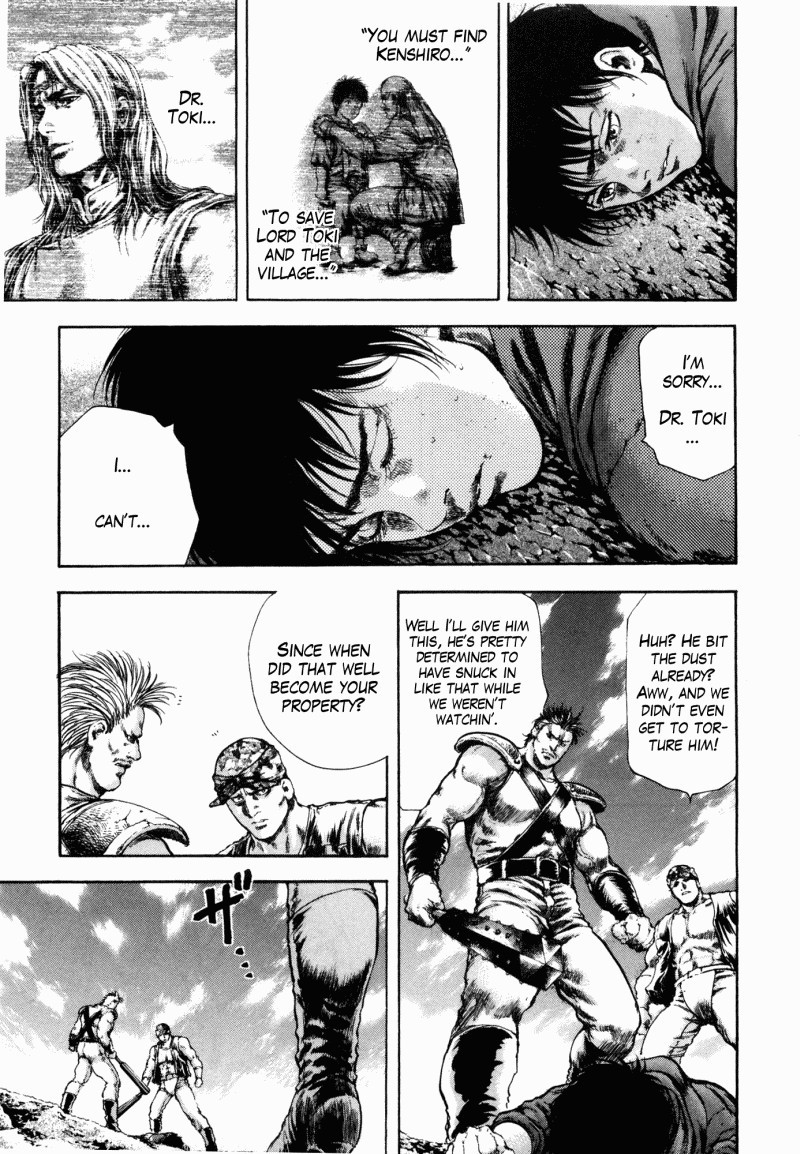 Shirogane no Seija - Hokuto no Ken Toki Gaiden Chapter 38 page 5 - Chapter 38: Chance Meeting in the Wilderness