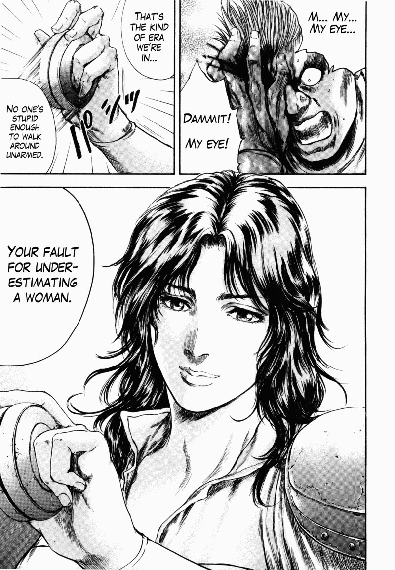 Shirogane no Seija - Hokuto no Ken Toki Gaiden Chapter 38 page 9 - Chapter 38: Chance Meeting in the Wilderness