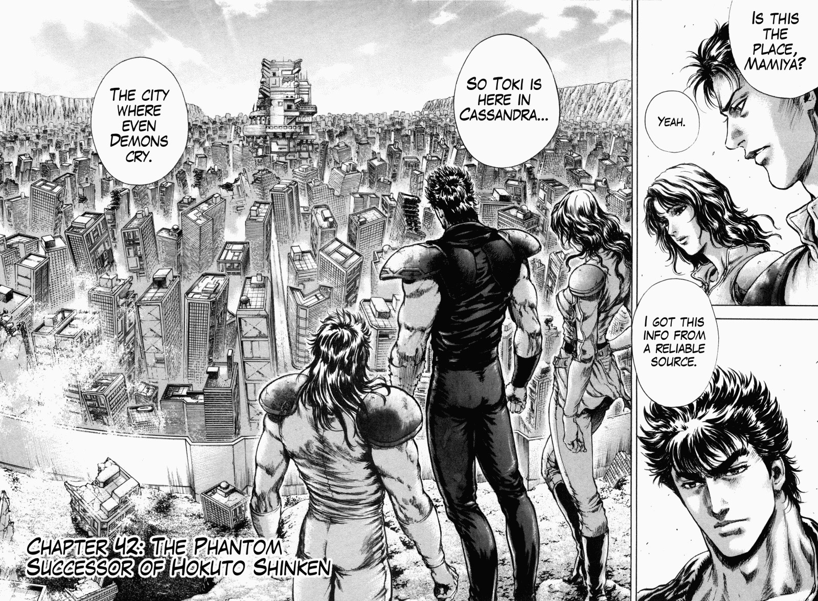 Shirogane no Seija - Hokuto no Ken Toki Gaiden Chapter 42 page 2 - Chapter 42: The Phantom Successor of Hokuto Shinken