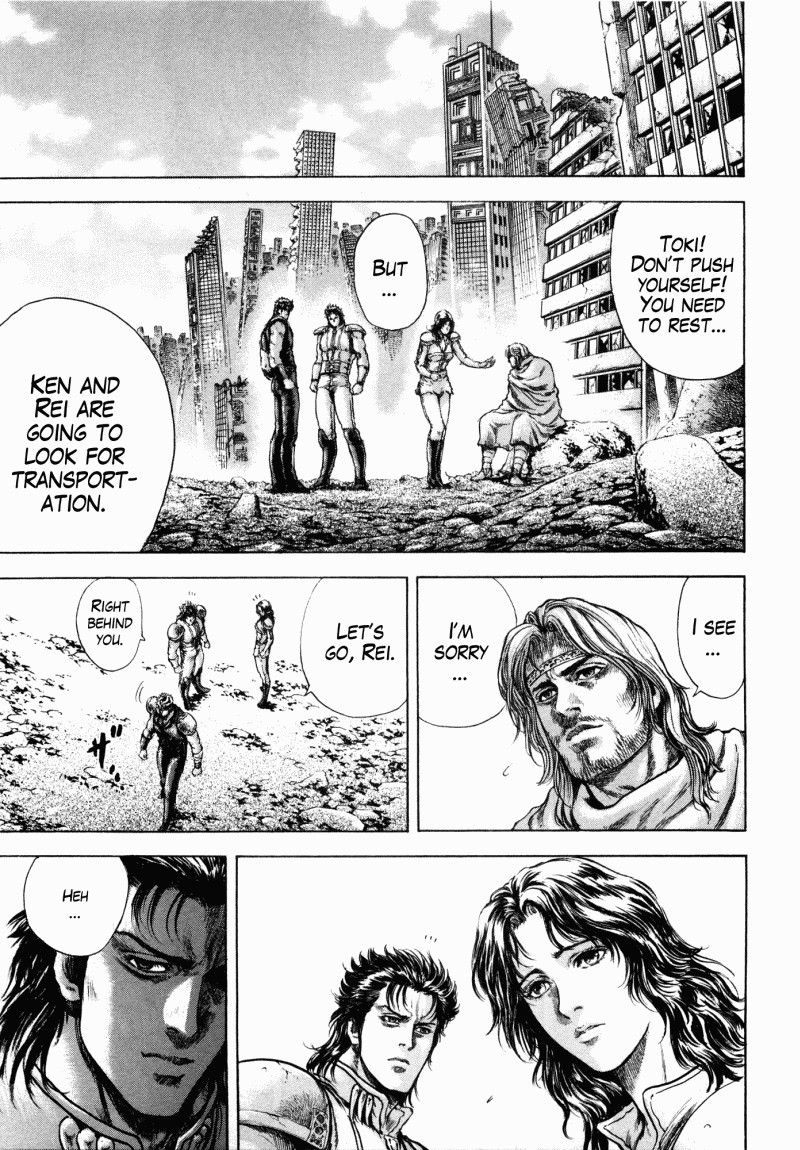 Shirogane no Seija - Hokuto no Ken Toki Gaiden Chapter 43 page 13 - Chapter 43: He Who Sacrifices Himself for Love...
