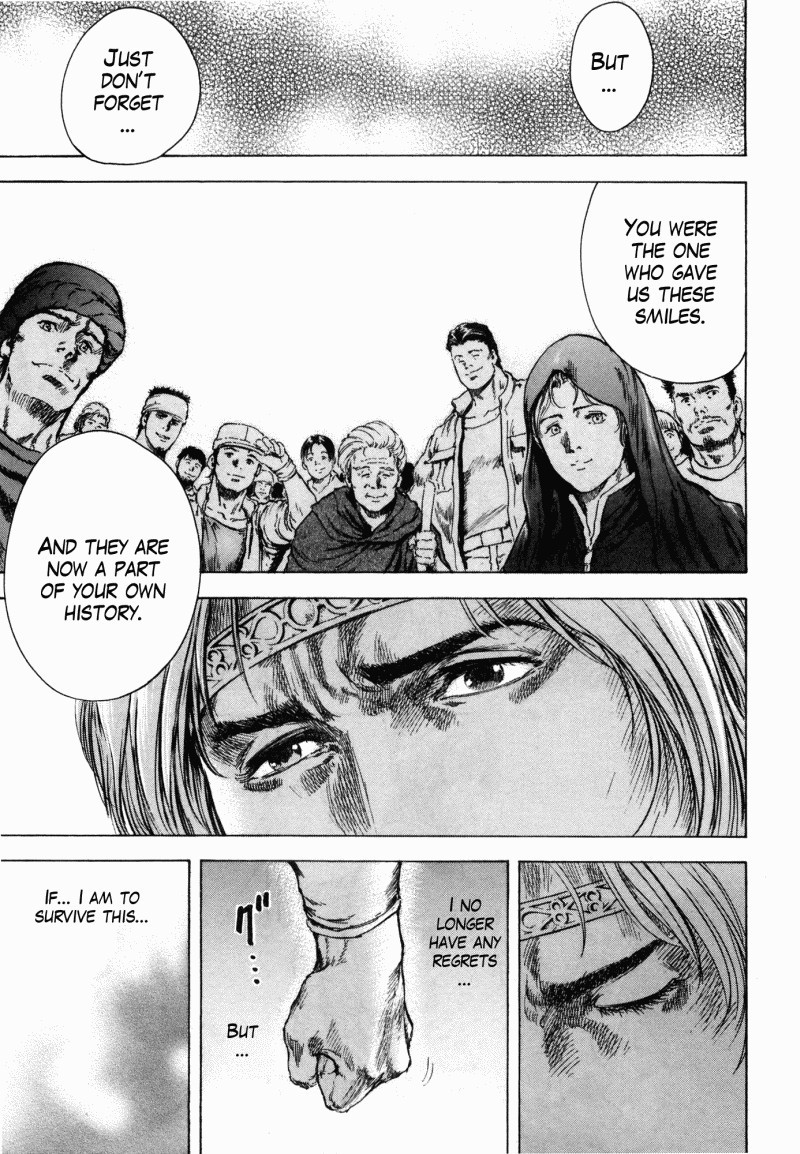 Shirogane no Seija - Hokuto no Ken Toki Gaiden Chapter 46 page 15 - Chapter 46: Setting Out and Parting...
