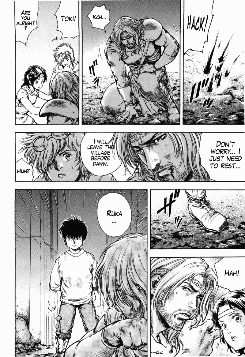 Shirogane no Seija - Hokuto no Ken Toki Gaiden Chapter 46 page 2 - Chapter 46: Setting Out and Parting...