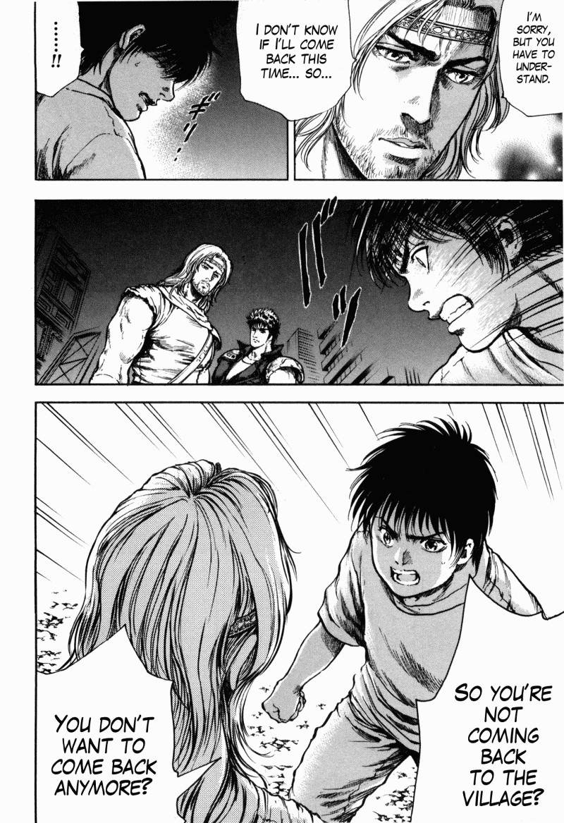 Shirogane no Seija - Hokuto no Ken Toki Gaiden Chapter 46 page 4 - Chapter 46: Setting Out and Parting...