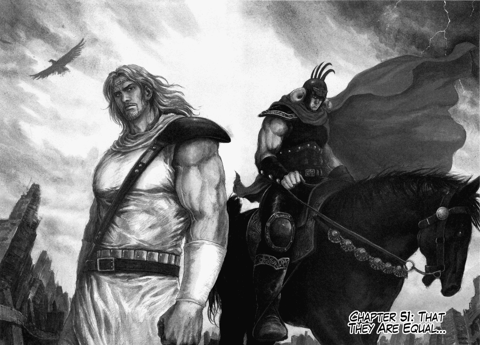 Shirogane no Seija - Hokuto no Ken Toki Gaiden Chapter 51 page 2 - Chapter 51: That They are Equal...