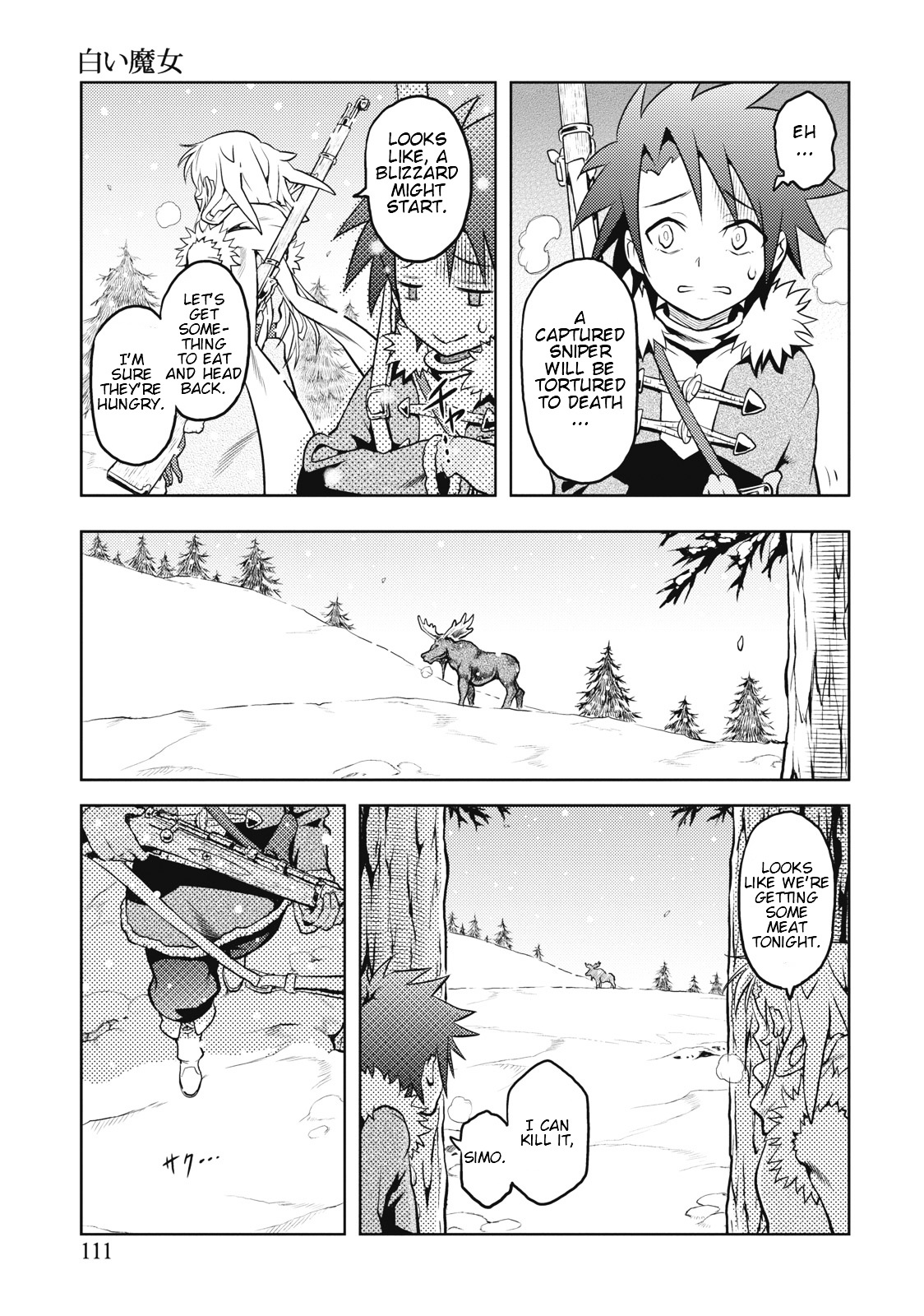 Shiroi Majo Chapter 5 page 3 - Chapter 5 : The Dirty War