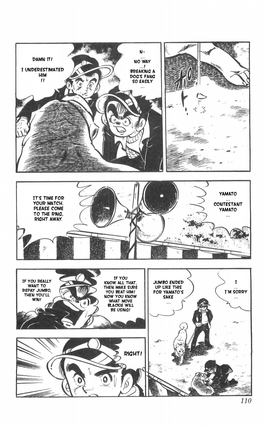 Shiroi Senshi Yamato Chapter 28 page 13 - Chapter 28: The Demon Dog's New Technique